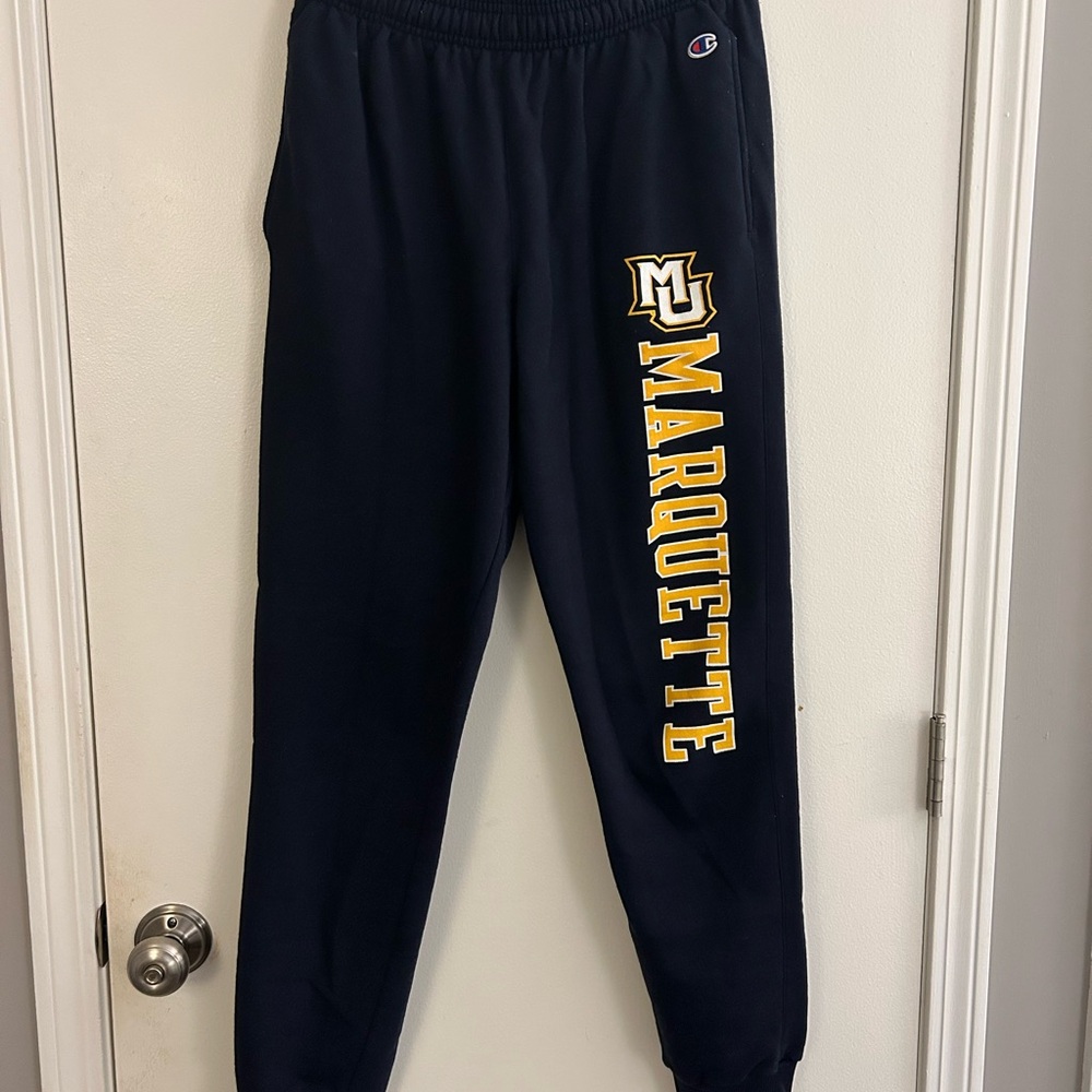 Champion Navy Blue Marquette University Sweatpants
